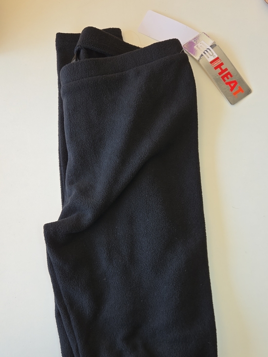 32 Degrees Pants - NEW 32 Degrees Black Thermal Fleece Leggings - Heat Tag